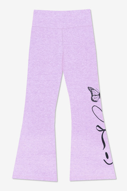 Blush Berry Emoji Stars Simply Soft Luxe Flare Legging
