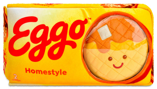 Eggo Waffle Packaging Plush