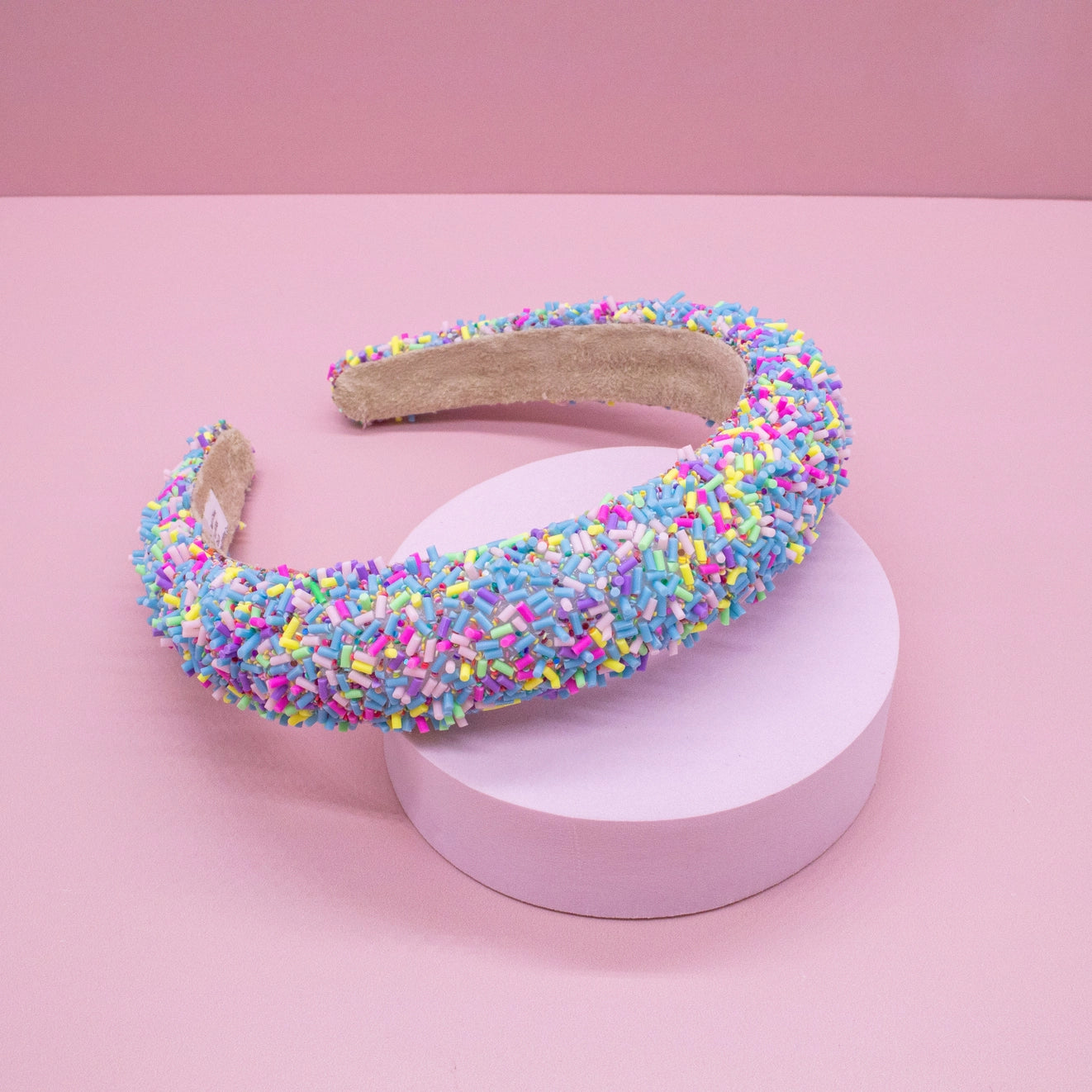 Light Blue Sprinkles Headband