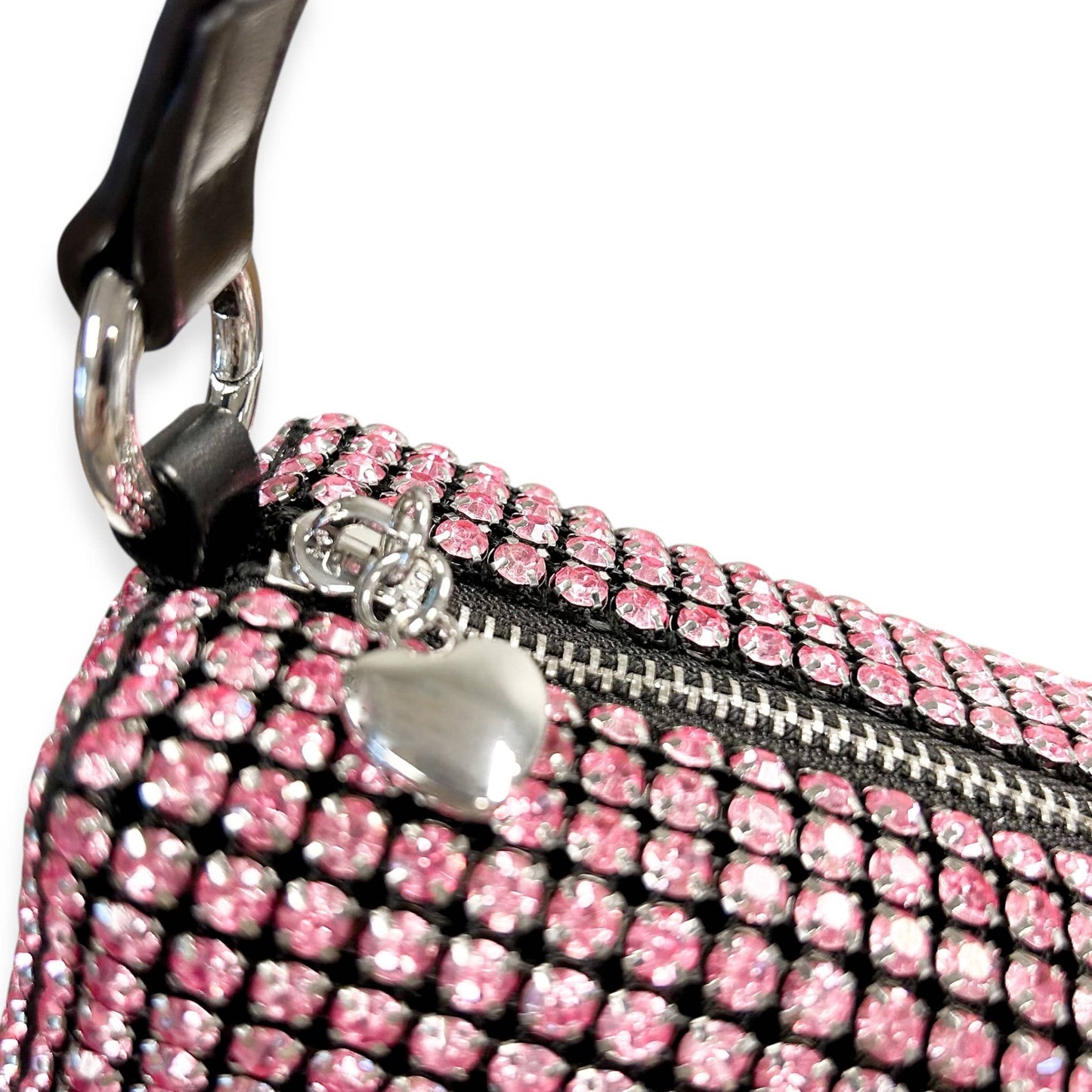 Pink Crystal Purse