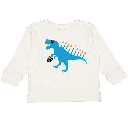 Menorasaurus Hanukkah L/S Shirt