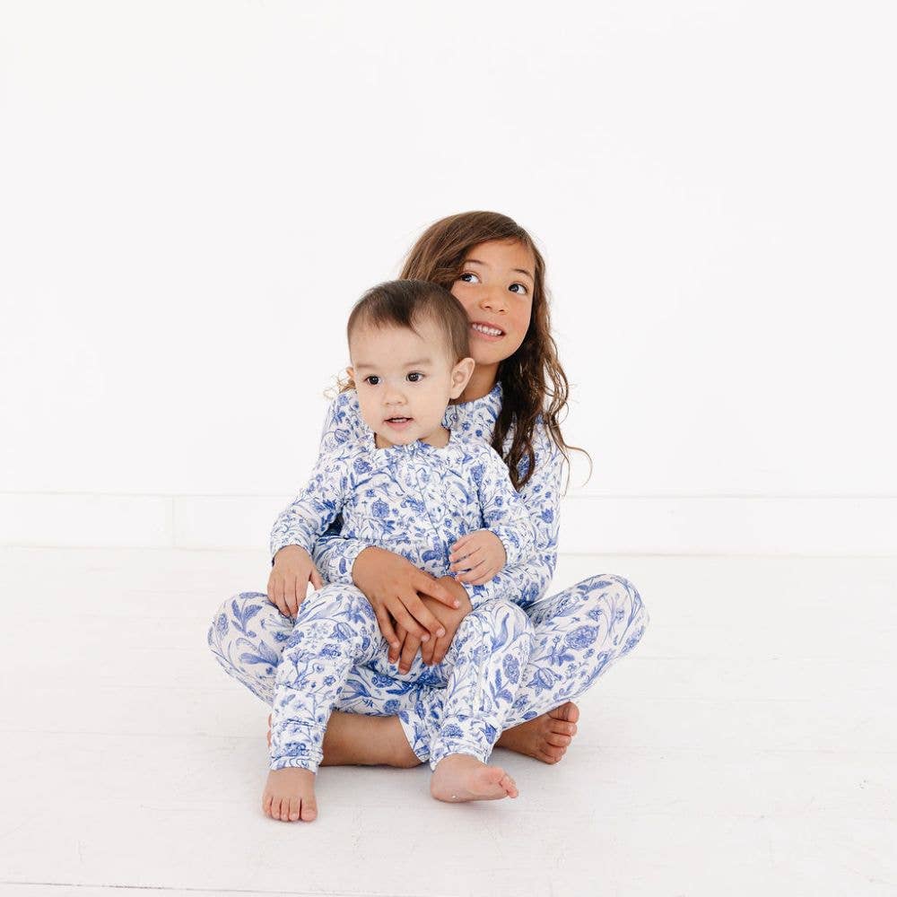 Porcelain Vine Bamboo Onesie
