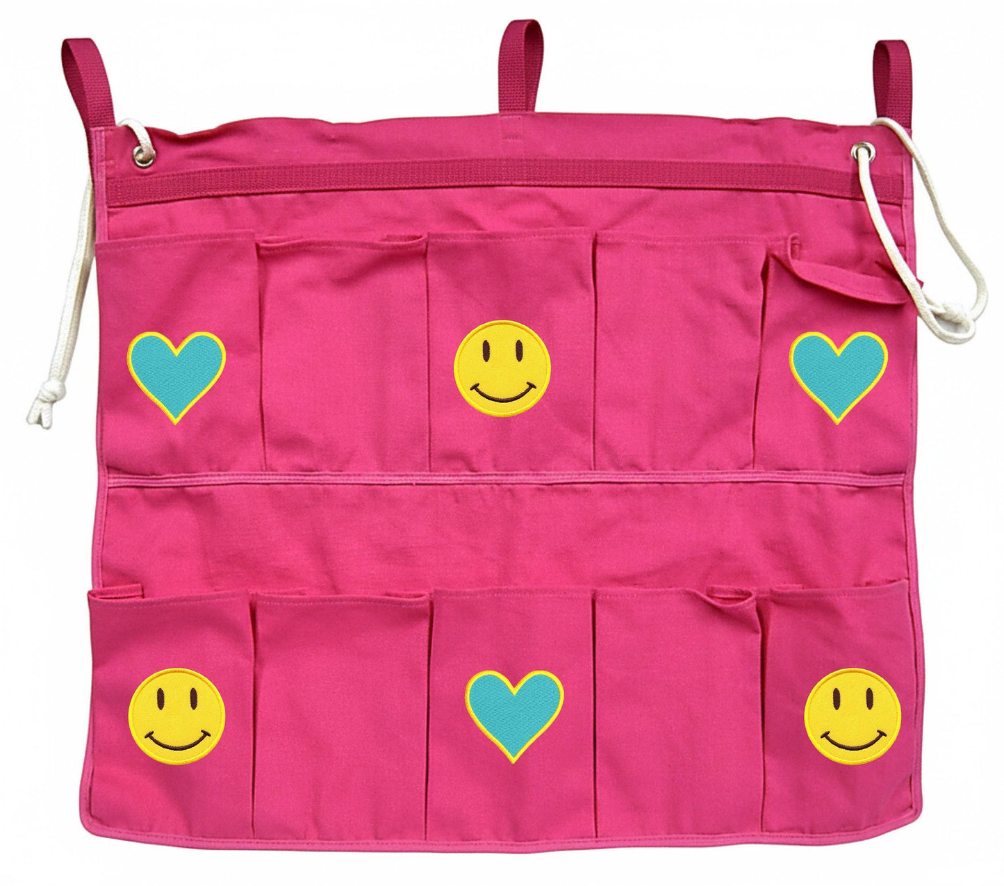 Hot Pink Icons Shoe Organizer