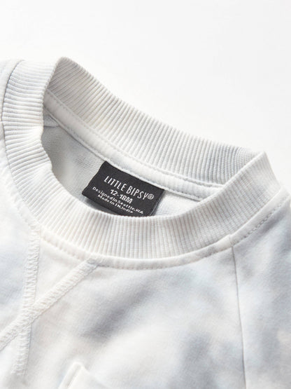 Grey Marble Pullover