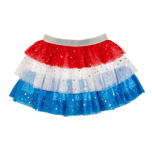 Red White + Blue Petal Tutu