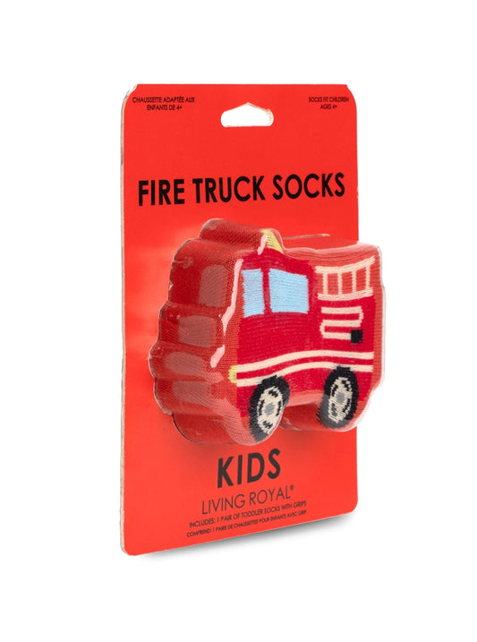Fire Truck 3D Socks