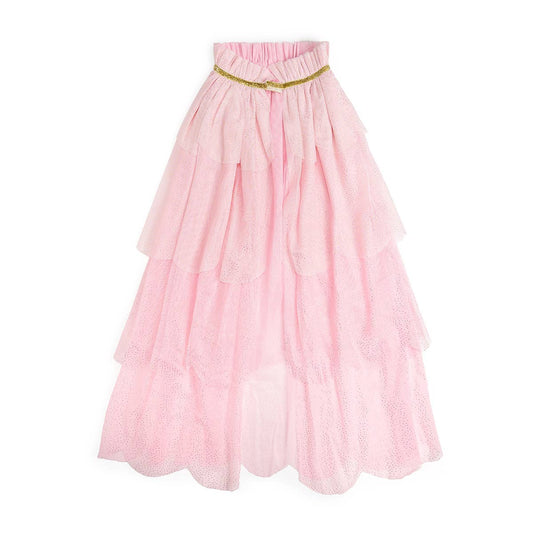 Pink Princess Tiered Cape
