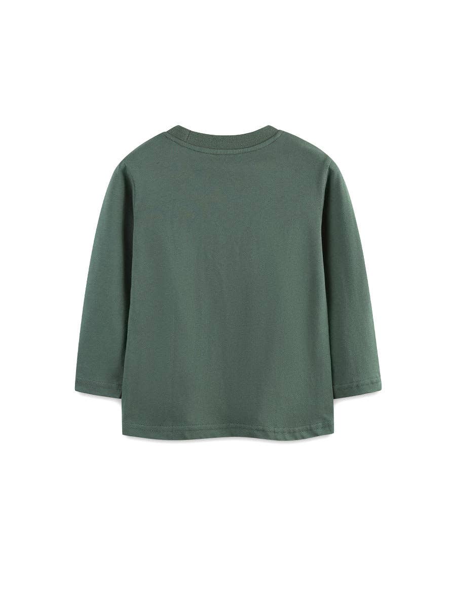 Dino Skater Printed L/S Shirt