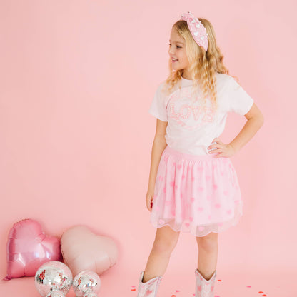 Mini Sequin Hearts Tutu