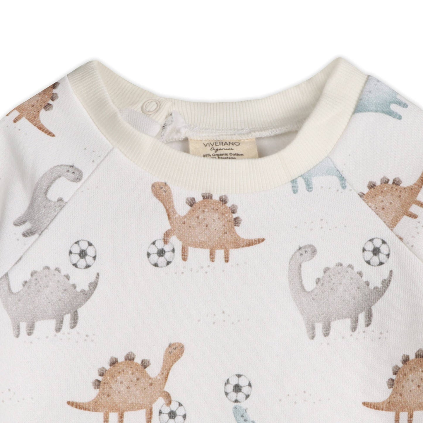 Soccer Dino Organic Cotton Jogger Set