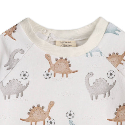 Soccer Dino Organic Cotton Jogger Set