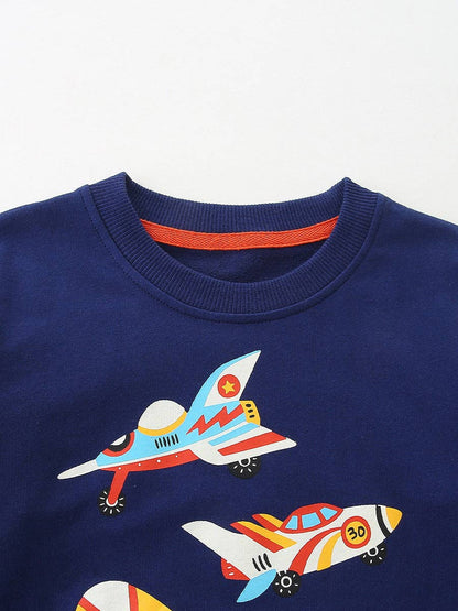 Navy Aircraft Sweatshirt