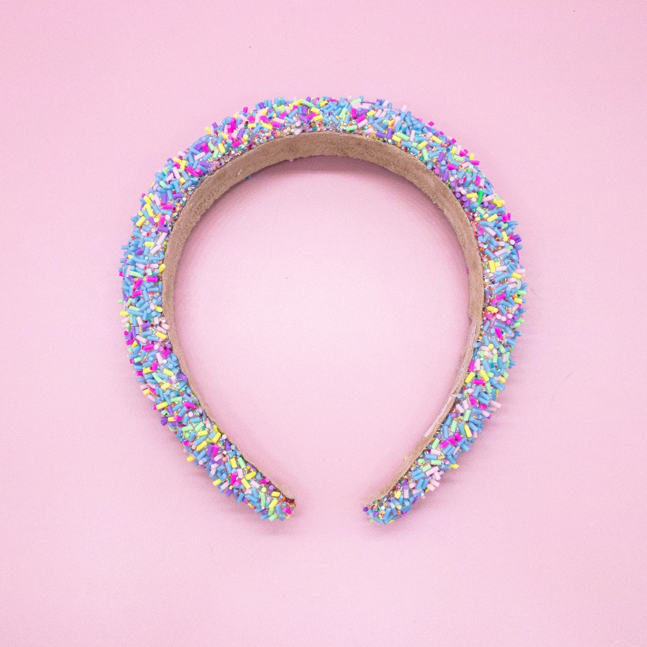 Light Blue Sprinkles Headband