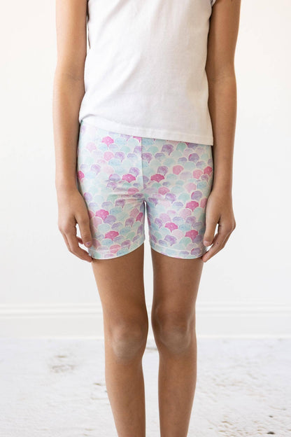 Mermaid Scales Twirl Shorts