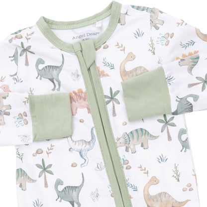 Sweet Baby Dinos Bamboo Convertible Romper