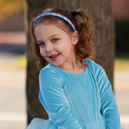 Blue Mermaid Thin Headband