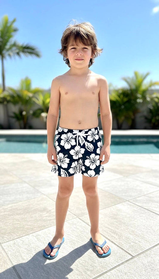 Aloha Navy Swim Short