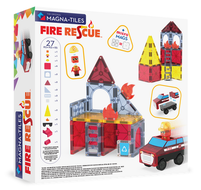 Magna-Tiles Fire Rescue 27-Piece Set