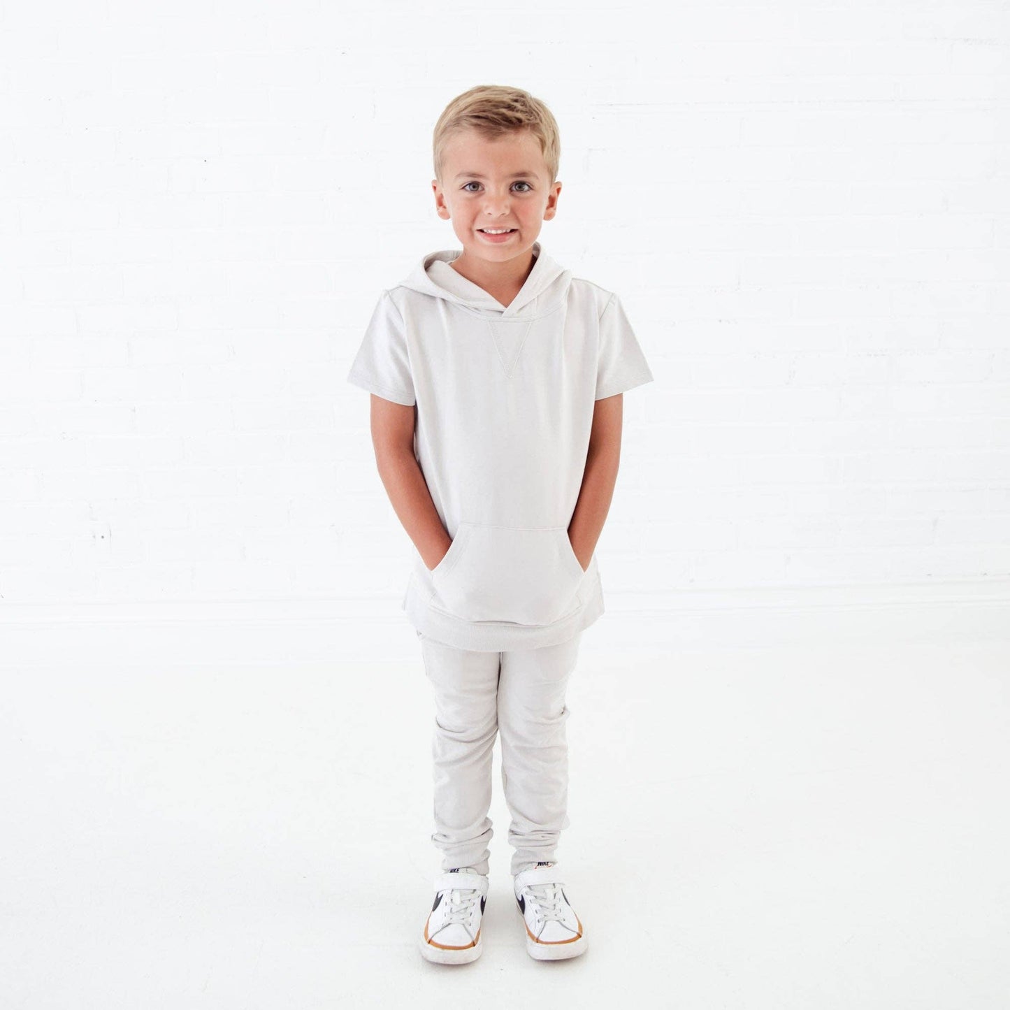 Silver Pearl Bamboo Jogger Set