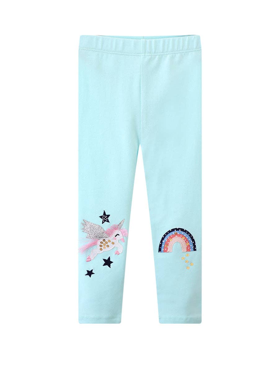Unicorn Rainbow Sky Legging