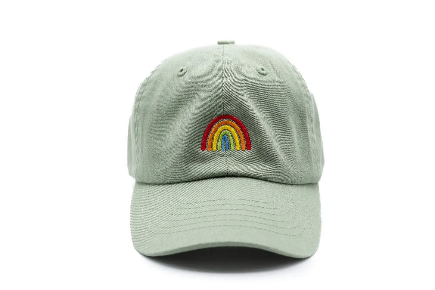 Sage Rainbow Hat