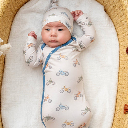 Ryder Newborn Knotted Gown