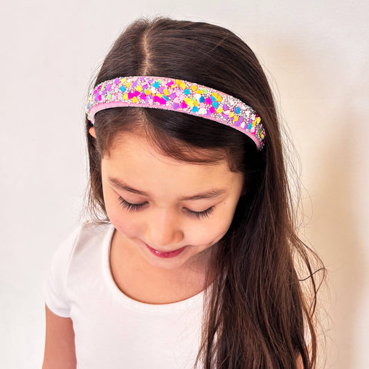 Heart Confetti Headband