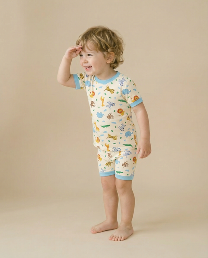 Safari Friends S/S Pajama Set