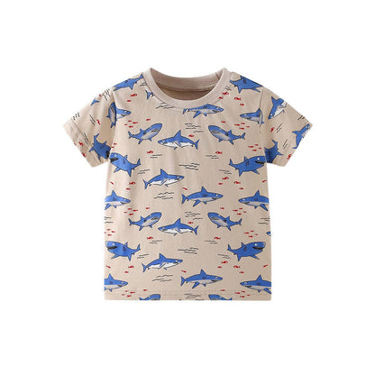 Circling Sharks Tee