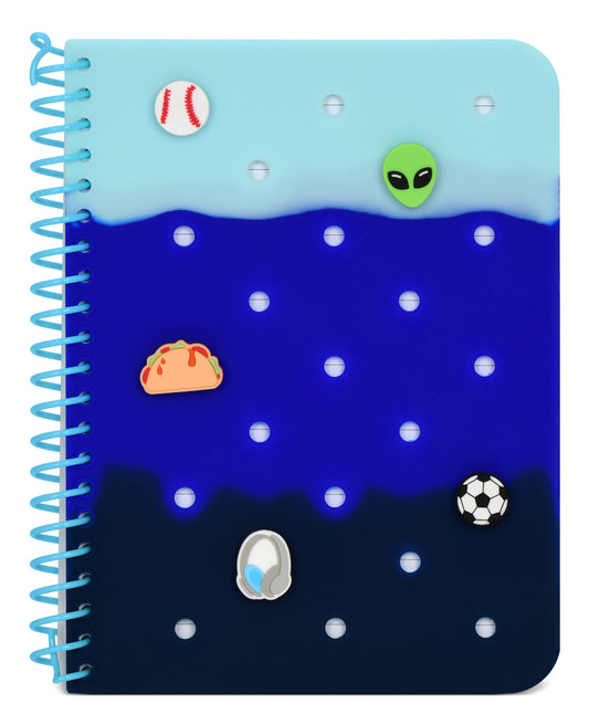 Ocean Waves Charm Journal