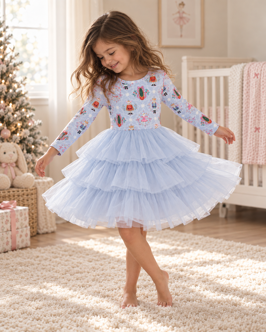 Sugar Plum Bamboo Tutu Dress