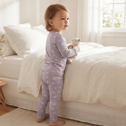 Little Sheep Bamboo Pajama Set