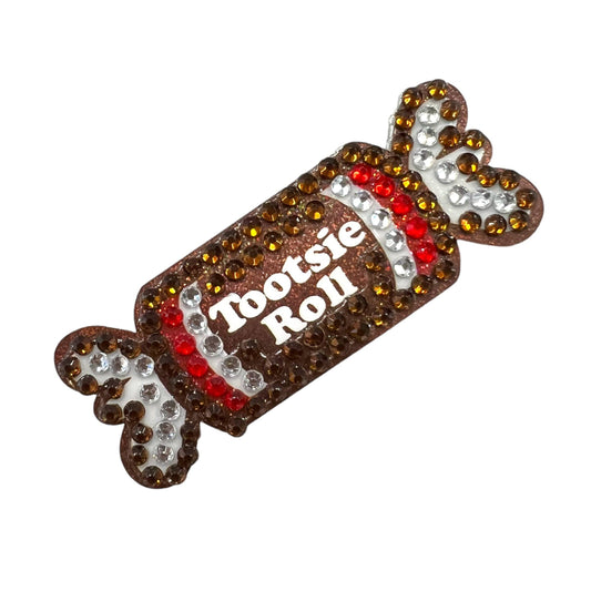 Tootsie Roll Rhinestone Sticker