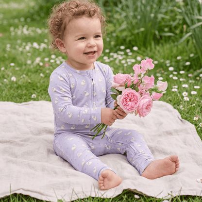 Little Sheep Bamboo Convertible Romper