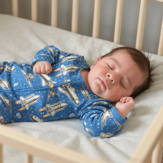 Deep In Orbit Bamboo Convertible Romper