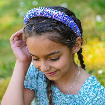 Chunky Sequin Purple Headband