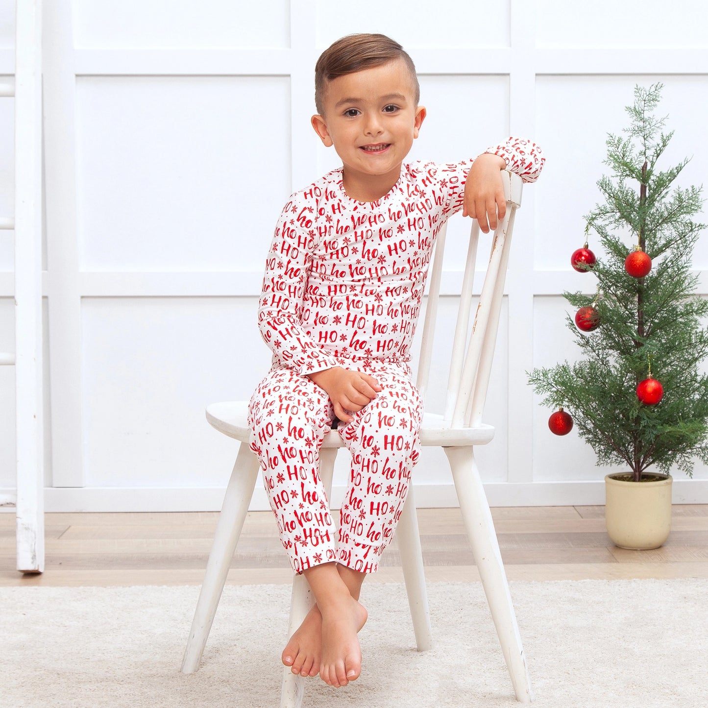 Ho Ho Ho Bamboo Pajama Set