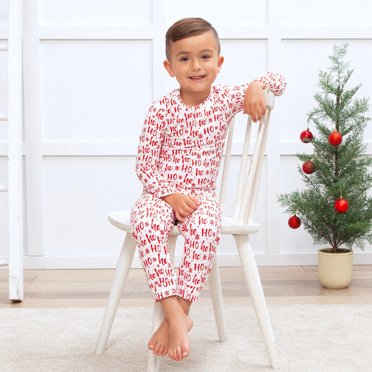 Ho Ho Ho Bamboo Pajama Set