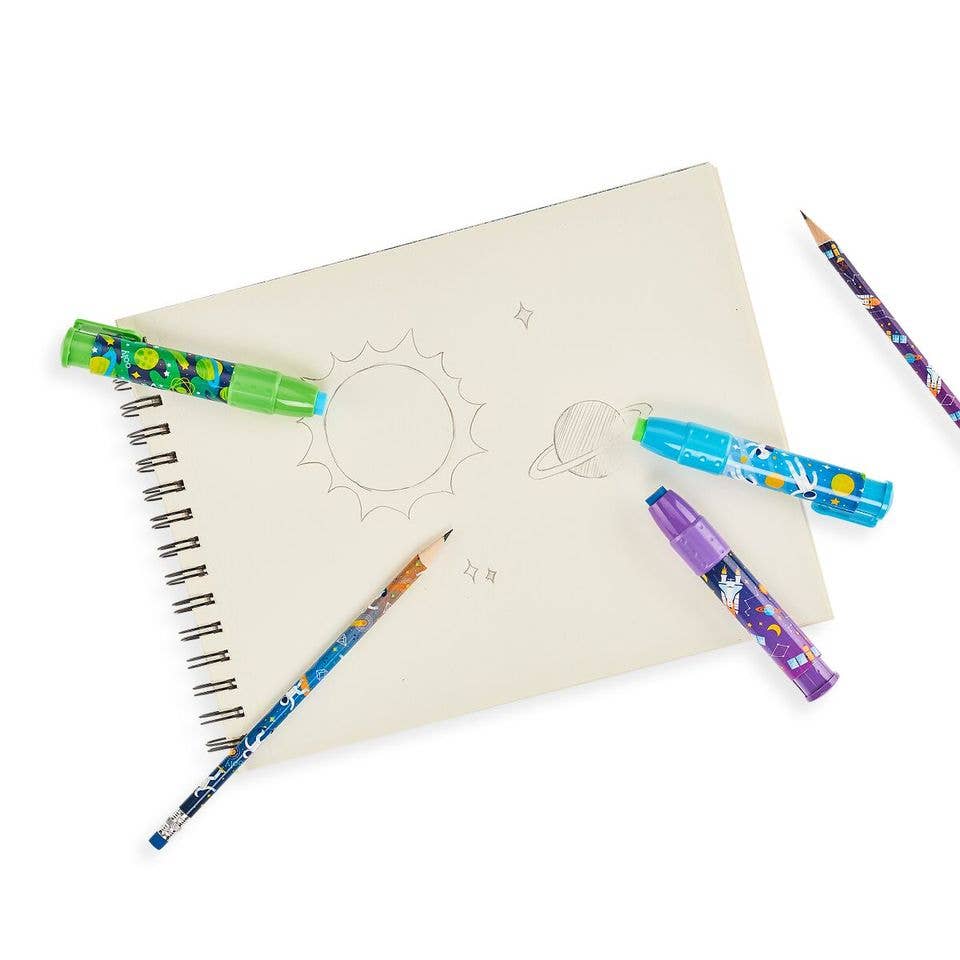 Astronaut ClickIt Erasers