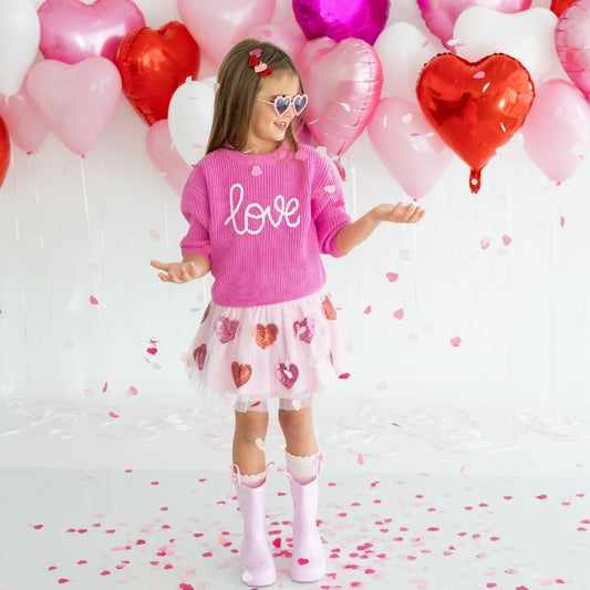 Sequin Hearts Tutu