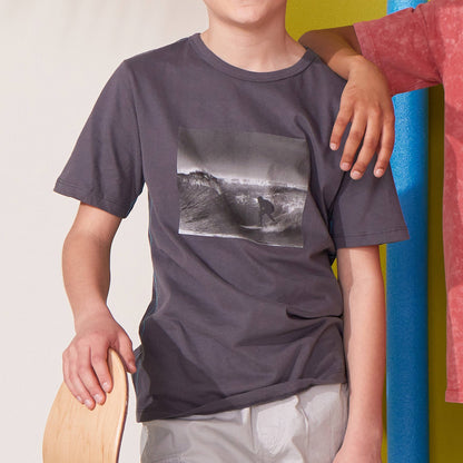 Surfer Contrast Stitch Tee