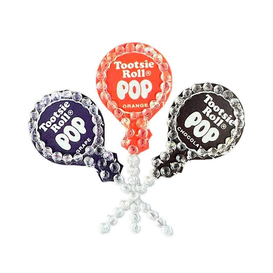 Tootsie Pop Trio Rhinestone Sticker