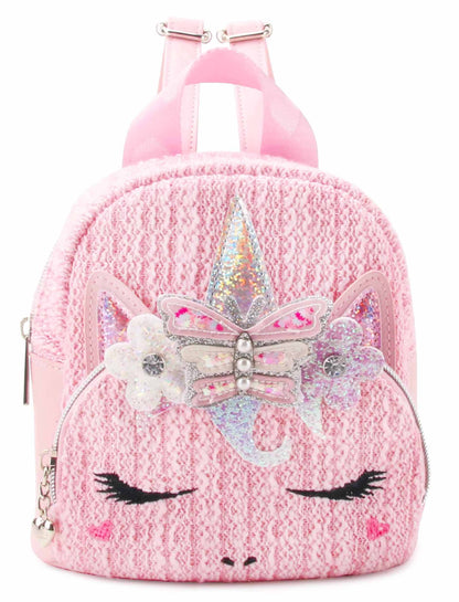 Unicorn Tweed Micro Mini Backpack