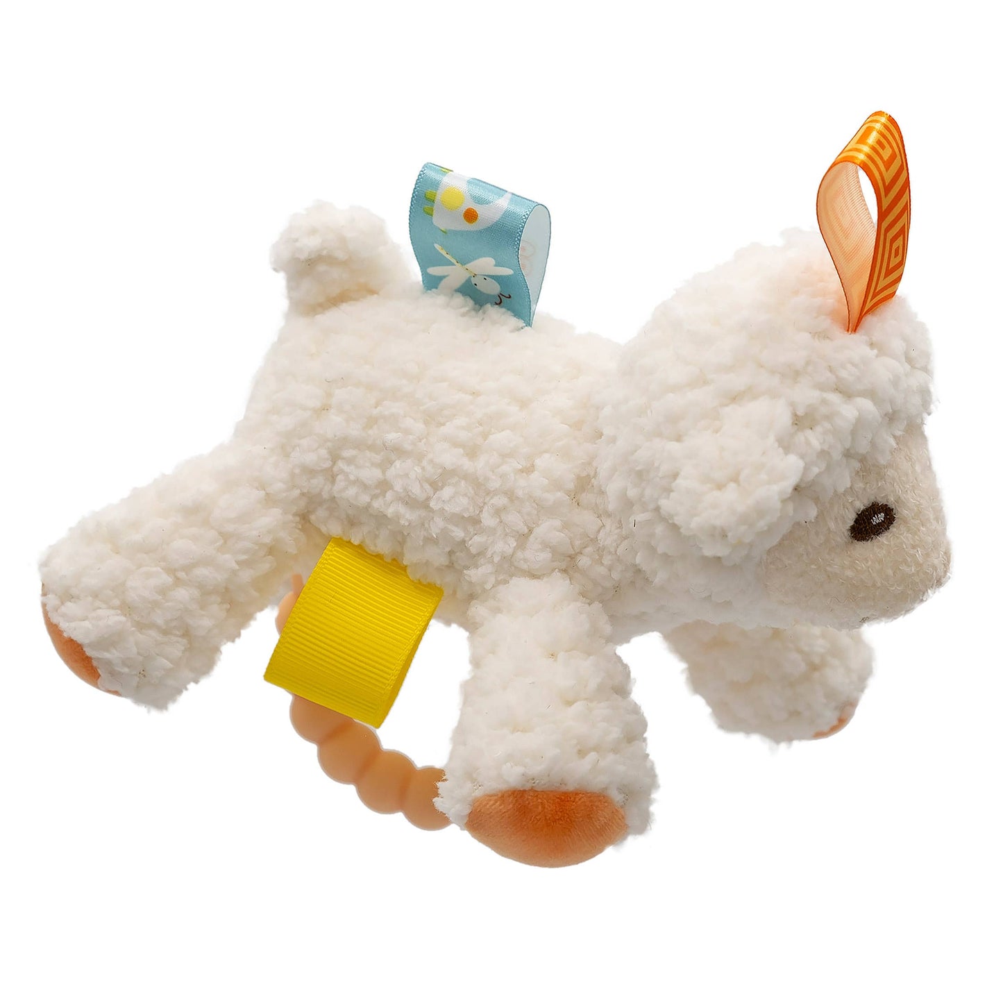 Taggies Sherbet Lamb Teether Rattle