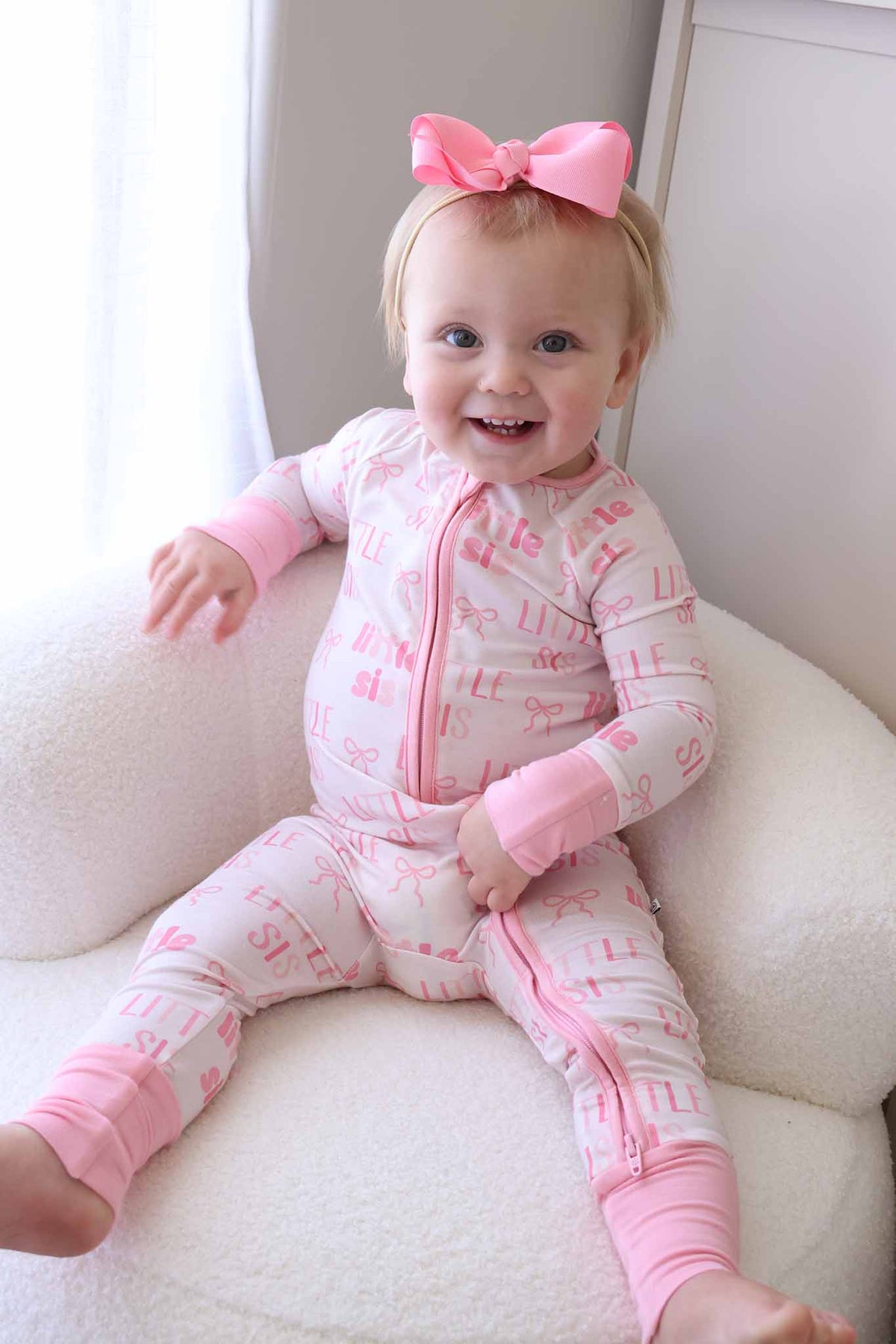 Little Sis Convertible Zip Romper