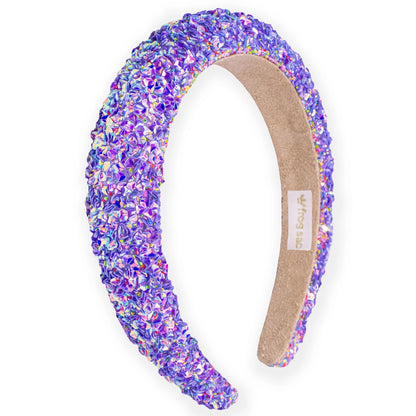 Chunky Sequin Purple Headband