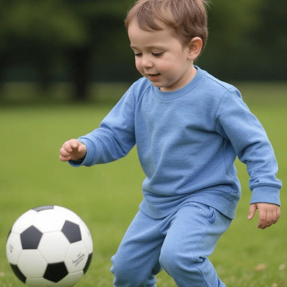 Sailor Blue French Terry Bamboo Jogger Set