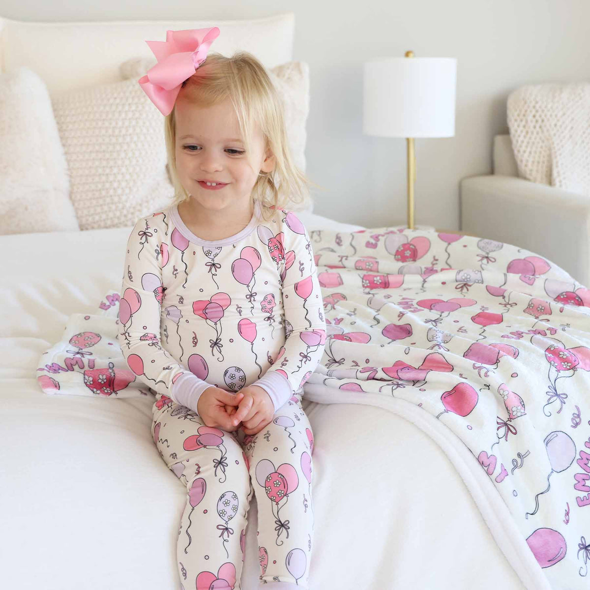 Party Time Pink Pajama Set