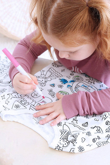 Far Far Away Colorable Bamboo Pajama Set