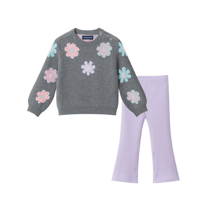 Groovy Blossoms Sweater & Legging Set